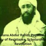 Maulana Abdur Rahim Popalzai II: A Legacy of Resistance, Scholarship, and Revolution Maulana Abdur Rahim Popalzai II was a prominent figure in the struggle for India’s independence during the British colonial era. His journey from a religious scholar to a fierce freedom fighter left a lasting impact on the political and social landscape of the Indian subcontinent. With a blend of Islamic scholarship and leftist ideologies, Popalzai became a symbol of resistance against imperialism, leading movements that aimed at securing the rights and freedoms of the oppressed masses. Early Life and Education Born in 1890 in Peshawar, which was part of British India at the time, Popalzai grew up in a family dedicated to education and religious learning. He lost his five elder brothers at an early age, making him the eldest surviving son. His father, Abdul Hakim, a renowned scholar, educated him in the family tradition of simplicity, asceticism, and mysticism. By 1908, Popalzai’s formal education expanded beyond his home, sending him to Rampur and later to Delhi, where he pursued further studies. Popalzai's most formative years were spent at the prestigious Darul Uloom Deoband, one of the leading centers of Islamic learning in India. Under the guidance of the esteemed scholar, Mahmud Hasan Deobandi, Popalzai developed a deep understanding of Islamic jurisprudence and gained a certificate in Hadith. His education at Deoband played a pivotal role in shaping his thoughts and political activism, eventually turning him into a highly influential figure within the Indian freedom movement. Political Ideology and Involvement in the Freedom Struggle Popalzai’s political journey was heavily influenced by his early experiences in the Khilafat Movement. He became involved in the movement during his teenage years, which was a significant pan-Islamic political campaign that aimed to protect the Ottoman Caliphate. However, his political consciousness grew deeper as he came into contact with Marxist ideologies, which he integrated into his beliefs. It is for this reason that Popalzai was often referred to as the “Marxist Maulana,” a title that reflected his blend of Islamic thought and left-wing political views. Throughout his life, Popalzai remained committed to resisting British colonial rule. His involvement in political organizations like the Naujawan Bharat Sabha (Youth Association of India) and his association with other anti-imperialist leaders cemented his place in the Indian independence movement. In 1939, he protested against British bombings in Waziristan, for which he was imprisoned for five years. His deep commitment to the cause of liberation earned him a reputation as a fearless leader in the fight for India’s freedom. Contributions to Education and Journalism Popalzai was not just a political figure but also a scholar and educator. He believed in the power of education to awaken the masses and make them aware of their rights. He founded a seminary at Masjid Qasim Ali Khan in Peshawar, where he provided religious education to the youth. This was part of his larger vision of creating an educated society that could understand the nuances of colonial exploitation and fight for their rights. In addition to his academic endeavors, Popalzai launched a newspaper called Chingari to spread political awareness. Through his journalistic work, he sought to ignite the flames of resistance among the people of the subcontinent. The newspaper became a platform for discussing social issues, exposing the injustices of the British regime, and promoting the cause of Indian nationalism. Role in the Qissa Khwani Massacre and Imprisonment One of the most significant events of Popalzai's political life was his role in the Qissa Khwani Massacre of 1930, which was a violent response by the British to a peaceful uprising against colonial rule. Popalzai played a pivotal role in organizing the demonstrations that led to the massacre, in which numerous protesters were killed. As a consequence, he was sentenced to nine years in prison, a period that only solidified his commitment to the cause of Indian independence. Popalzai’s involvement in such revolts illustrated his courage and unyielding dedication to liberating the people from the oppressive British rule. His actions earned him the respect of the masses and the ire of the colonial authorities. Religious and Political Thought Popalzai’s political education was deeply intertwined with his religious beliefs. He adhered to the teachings of Shah Waliullah, a renowned Islamic scholar and reformer. Under the tutelage of Maulana Mahmud-ul-Hassan, Popalzai became an advocate for the rights of the downtrodden and a critic of the exploitative capitalist system. His training and association with these prominent figures gave him a unique understanding of the struggle for freedom, both in terms of religious and political liberation. Popalzai’s commitment to social justice and equality was also evident in his leftist leanings. He was drawn to the methods and tactics of the Marxists, which he incorporated into his own approach to political activism. His vision was one of a society that was both spiritually fulfilling and socially just, free from the shackles of imperialism and economic exploitation. Personal Life and Legacy In 1918, Maulana Abdur Rahim Popalzai married and had two children: a daughter, Safia Begum, and a son, Abdul Rauf. His family life was marked by the same simplicity and dedication to the cause of freedom that characterized his public life. Despite facing immense personal and political challenges, Popalzai never wavered in his commitment to his ideals. Maulana Abdur Rahim Popalzai II passed away in 1944, at the age of 53 or 54, leaving behind a rich legacy of intellectual thought, political resistance, and social activism. His contributions to the Indian independence movement and his pioneering efforts in education and journalism continue to inspire generations of freedom fighters and activists. His life stands as a testament to the power of education, the importance of political consciousness, and the unwavering pursuit of justice in the face of oppression. Conclusion Maulana Abdur Rahim Popalzai II's life was a powerful blend of religious scholarship, political activism, and social reform. His tireless efforts in the struggle for India's freedom, his commitment to education, and his innovative approach to political ideology have left a lasting impact on both the Indian independence movement and the broader history of resistance against colonialism. Through his leadership, Popalzai inspired countless others to join the fight for freedom, and his legacy lives on in the hearts of those who continue to strive for justice and equality in the world.